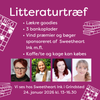 Kom til Litteraturtræf hos Sweetheart Ink den 24. januar 2026